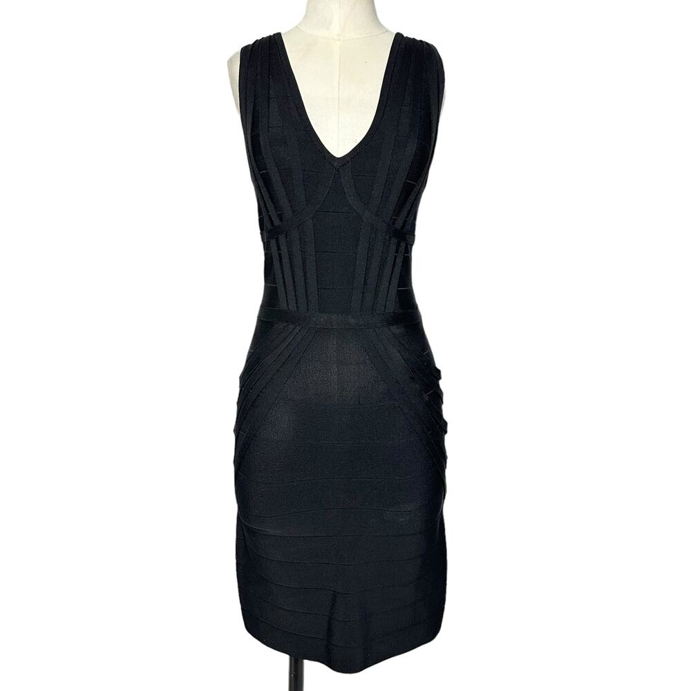 Bebe Bodycon Bandage Mini Dress